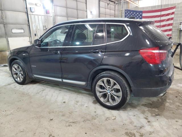 5UXWX9C51G0D87820 - 2016 BMW X3 XDRIVE28I BLACK photo 2