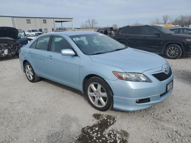 4T1BE46K67U566429 - 2007 TOYOTA CAMRY CE BLUE photo 4