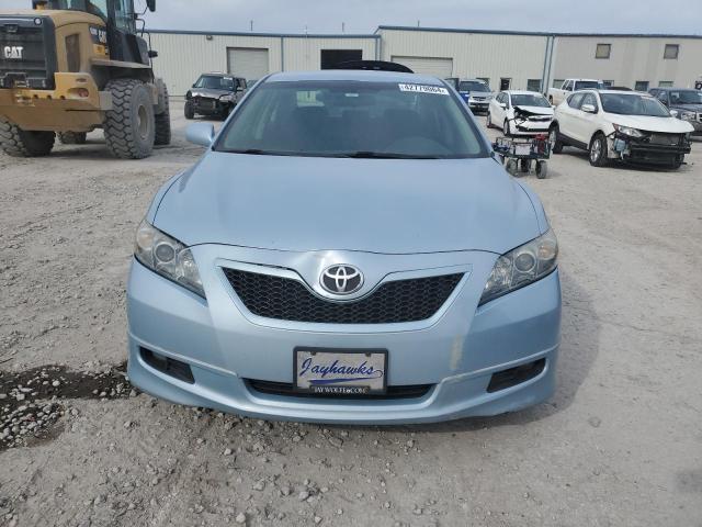 4T1BE46K67U566429 - 2007 TOYOTA CAMRY CE BLUE photo 5