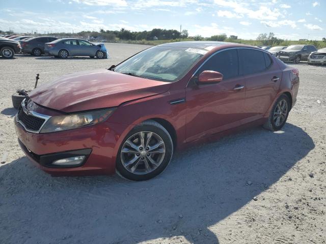 5XXGN4A79DG245659 - 2013 KIA OPTIMA EX RED photo 1