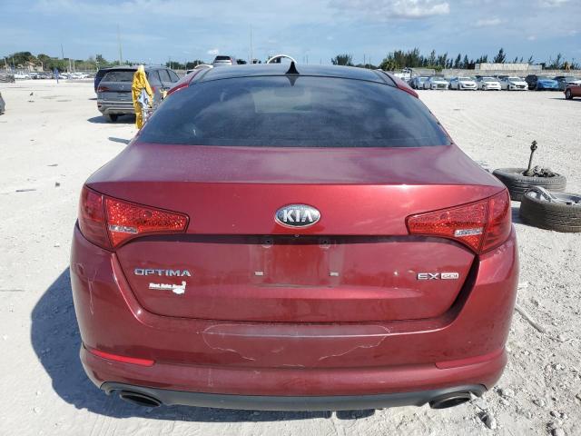 5XXGN4A79DG245659 - 2013 KIA OPTIMA EX RED photo 6