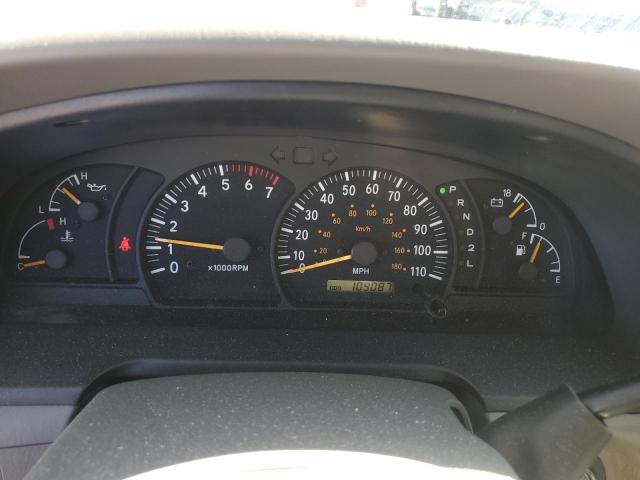 5TBRT34151S163155 - 2001 TOYOTA TUNDRA ACCESS CAB ვერცხლისფერი ფოტო 9