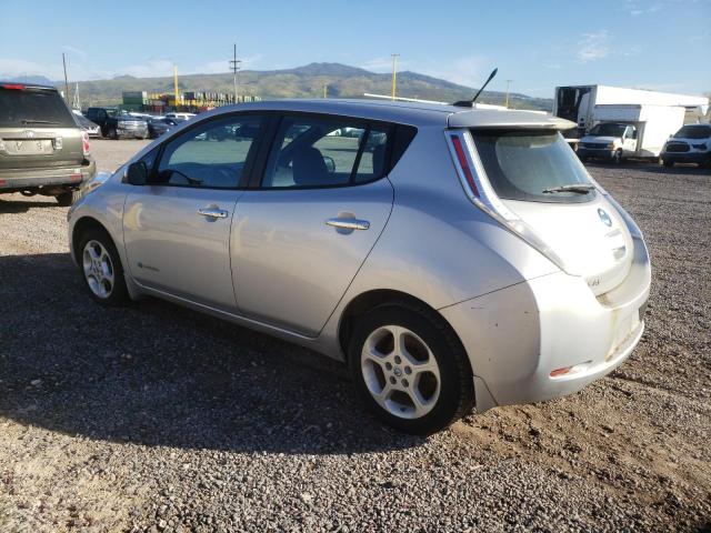 1N4AZ0CP9DC403665 - 2013 NISSAN LEAF S SILVER photo 2