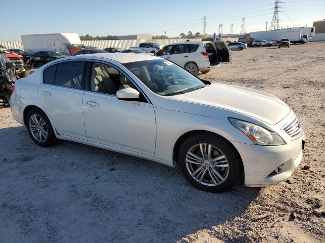 JN1DV6APXBM600153 - 2011 INFINITI G25 BASE WHITE photo 4