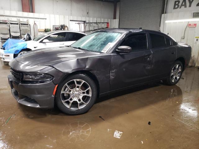 2C3CDXJG6FH742563 - 2015 DODGE CHARGER SXT GRAY photo 1