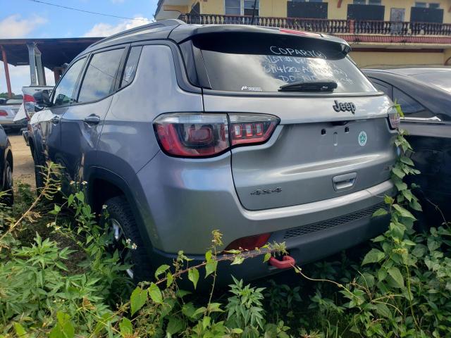 3C4NJDDB7HT641196 - 2017 JEEP COMPASS TRAILHAWK SILVER photo 2