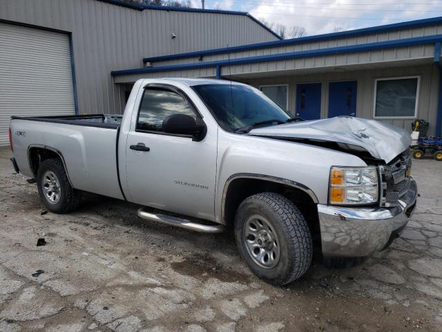 1GCNKPE07DZ216768 - 2013 CHEVROLET SILVERADO K1500 SILVER photo 4