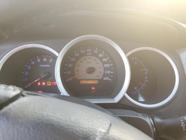 5TEJU4GN7AZ673967 - 2010 TOYOTA TACOMA DOUBLE CAB PRERUNNER WHITE photo 9