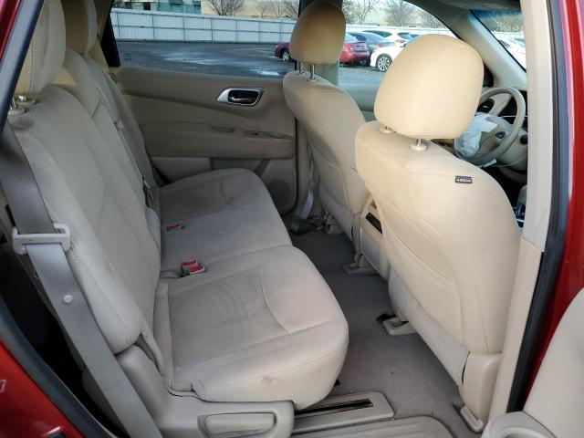 5N1AR2MN6EC603662 - 2014 NISSAN PATHFINDER S 勃艮第红 照片 10