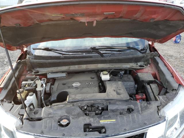 5N1AR2MN6EC603662 - 2014 NISSAN PATHFINDER S 勃艮第红 照片 11