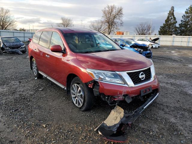 5N1AR2MN6EC603662 - 2014 NISSAN PATHFINDER S 勃艮第红 照片 4