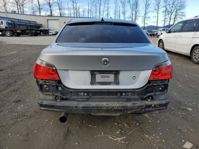 WBANF73577CY16875 - 2007 BMW 530 XI SILVER photo 6