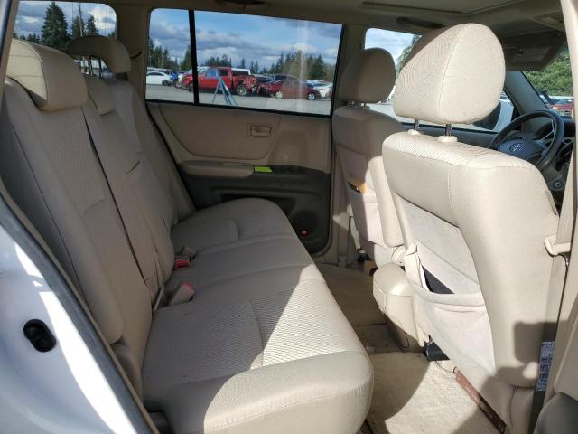 JTEGP21A770131476 - 2007 TOYOTA HIGHLANDER SPORT WHITE photo 10