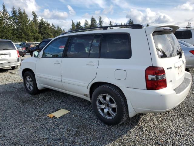 JTEGP21A770131476 - 2007 TOYOTA HIGHLANDER SPORT WHITE photo 2