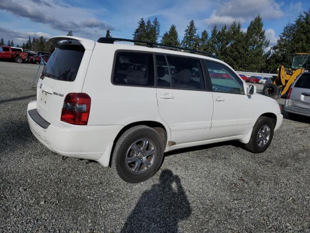 JTEGP21A770131476 - 2007 TOYOTA HIGHLANDER SPORT WHITE photo 3