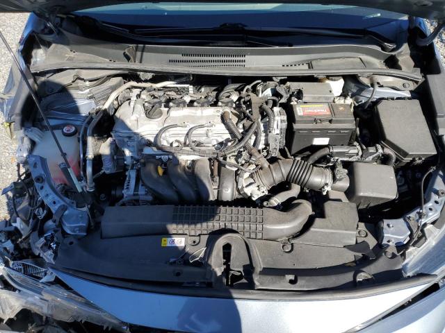 5YFEPMAE7MP148855 - 2021 TOYOTA COROLLA LE BLUE photo 11