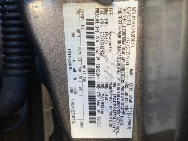 2G2WP552671143891 - 2007 PONTIAC GRAND PRIX 蓝色 照片 10