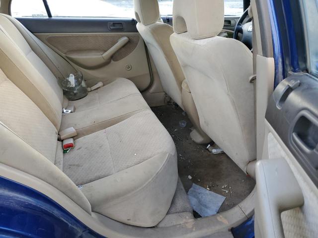 2HGES16324H605633 - 2004 HONDA CIVIC DX VP Mavi foto 10