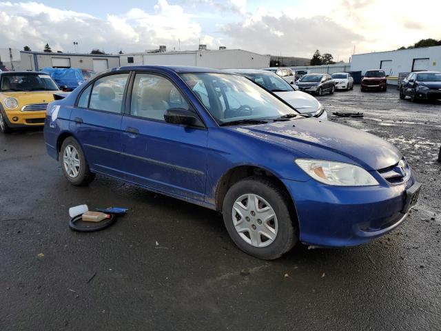 2HGES16324H605633 - 2004 HONDA CIVIC DX VP Mavi foto 4