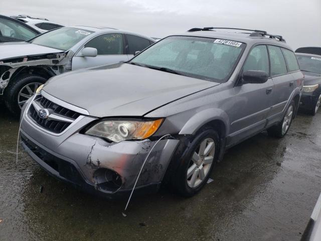 4S4BP61C487342730 - 2008 SUBARU OUTBACK 2.5I SILVER photo 1