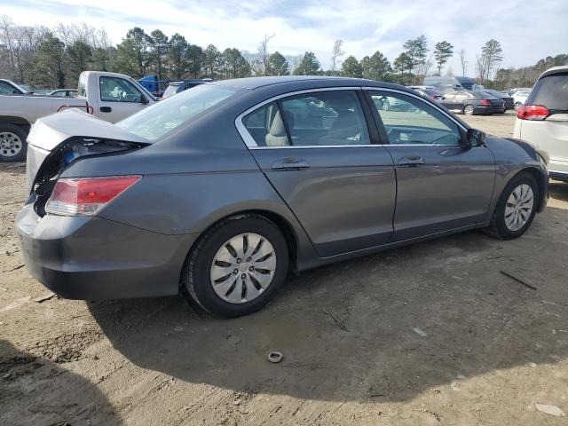 1HGCP2F31AA107626 - 2010 HONDA ACCORD LX GRAY photo 3