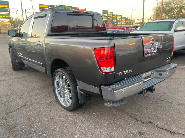 1N6BA0ED9CN315238 - 2012 NISSAN TITAN S GRAY photo 3