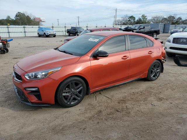 3KPF34AD7LE249658 - 2020 KIA FORTE GT LINE ORANGE photo 1