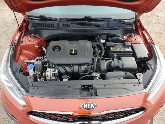 3KPF34AD7LE249658 - 2020 KIA FORTE GT LINE ORANGE photo 11