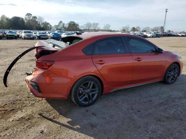 3KPF34AD7LE249658 - 2020 KIA FORTE GT LINE ORANGE photo 3