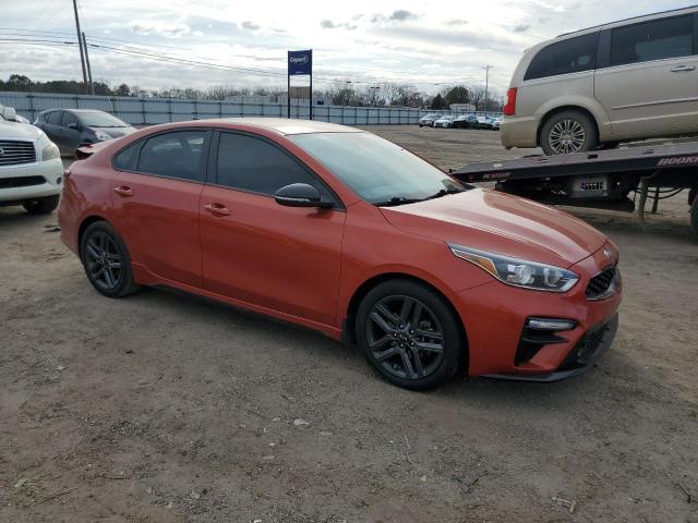 3KPF34AD7LE249658 - 2020 KIA FORTE GT LINE ORANGE photo 4