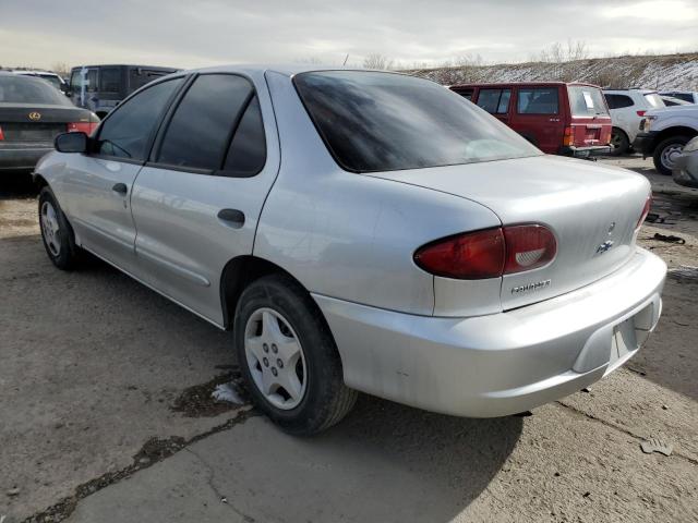 1G1JC524827222281 - 2002 CHEVROLET CAVALIER BASE SILVER photo 2