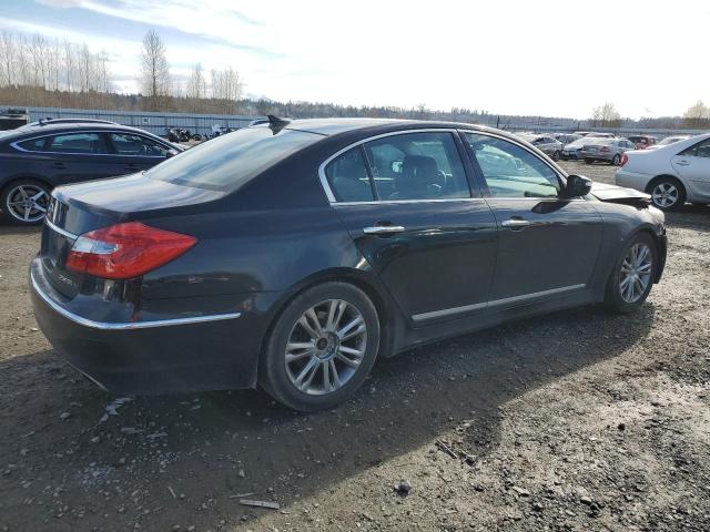 KMHGC4DH7CU179840 - 2012 HYUNDAI GENESIS 5.0L BLACK photo 3