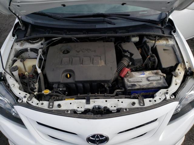 2T1BU4EE5DC949239 - 2013 TOYOTA COROLLA BASE WHITE photo 11