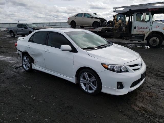 2T1BU4EE5DC949239 - 2013 TOYOTA COROLLA BASE WHITE photo 4