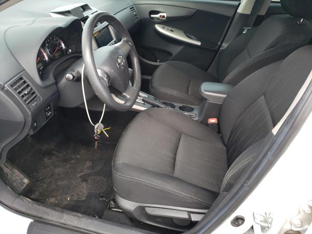 2T1BU4EE5DC949239 - 2013 TOYOTA COROLLA BASE WHITE photo 7