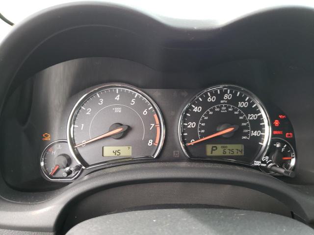 2T1BU4EE5DC949239 - 2013 TOYOTA COROLLA BASE WHITE photo 9