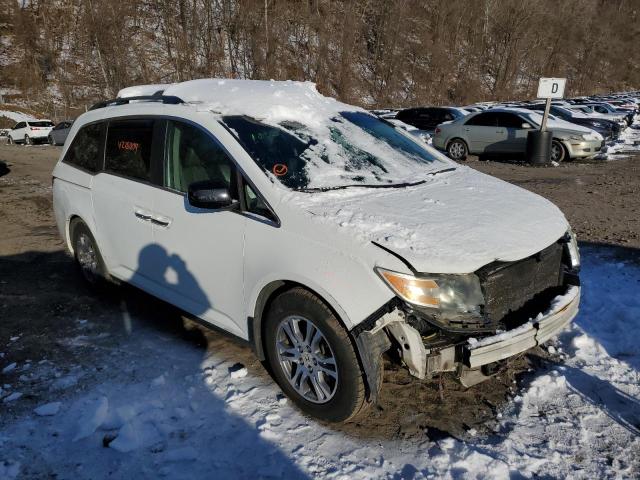 5FNRL5H65BB008460 - 2011 HONDA ODYSSEY EXL WHITE photo 4