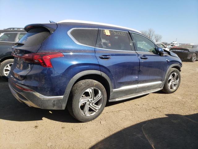 5NMS24AJ9NH419750 - 2022 HYUNDAI SANTA FE SEL BLUE photo 3