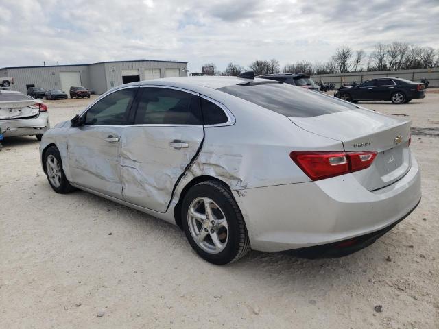 1G1ZB5ST7HF121082 - 2017 CHEVROLET MALIBU LS SILVER photo 2