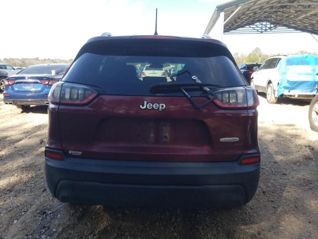 1C4PJLCBXKD220848 - 2019 JEEP CHEROKEE LATITUDE BURGUNDY photo 6