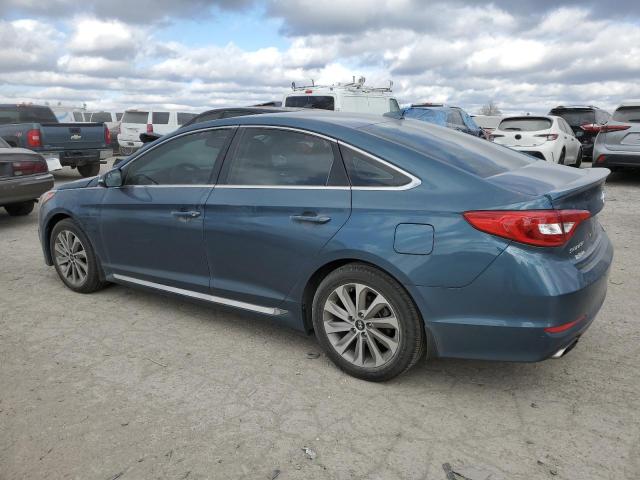 5NPE34AFXGH413872 - 2016 HYUNDAI SONATA SPORT BLUE photo 4