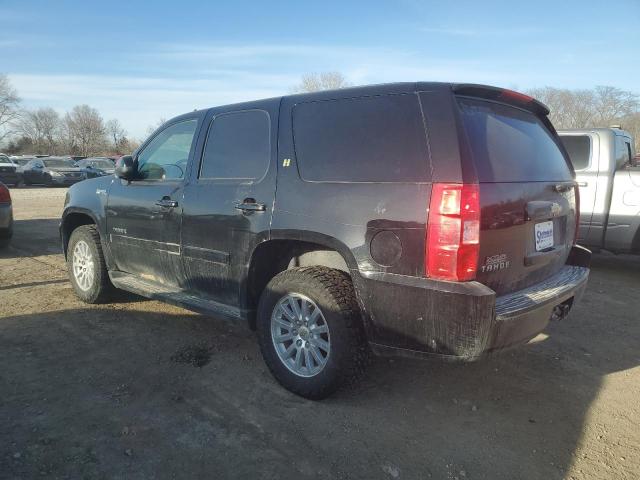 1GNFK13538R223066 - 2008 CHEVROLET TAHOE K1500 HYBRID BLACK photo 2