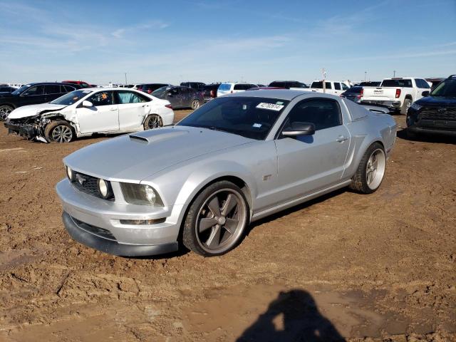 1ZVHT82H085160502 - 2008 FORD MUSTANG GT SILVER photo 1