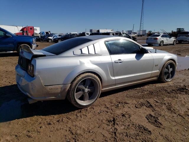 1ZVHT82H085160502 - 2008 FORD MUSTANG GT SILVER photo 3