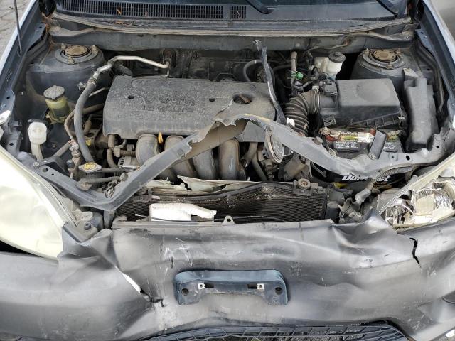 2T1KR32E25C497400 - 2005 TOYOTA MATRIX AUT XR GRAY photo 11