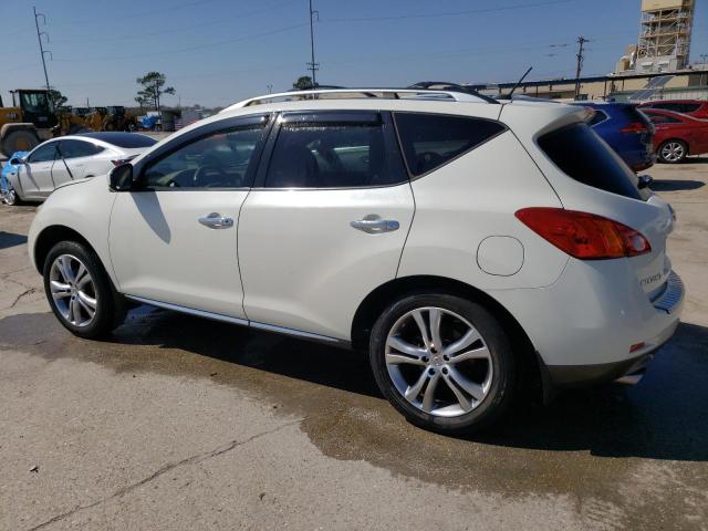 JN8AZ1MU9AW013779 - 2010 NISSAN MURANO S WHITE photo 2