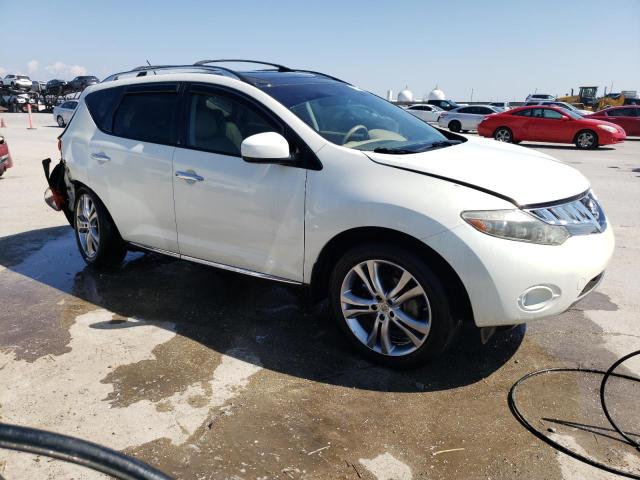 JN8AZ1MU9AW013779 - 2010 NISSAN MURANO S WHITE photo 4