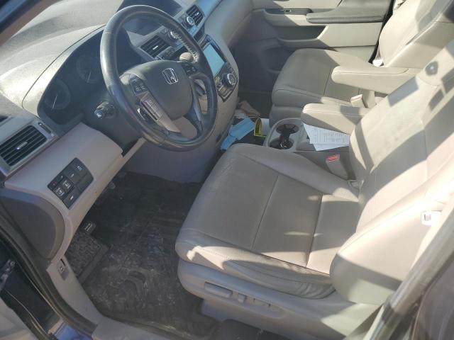 5FNRL5H62EB081080 - 2014 HONDA ODYSSEY EXL BLUE photo 7