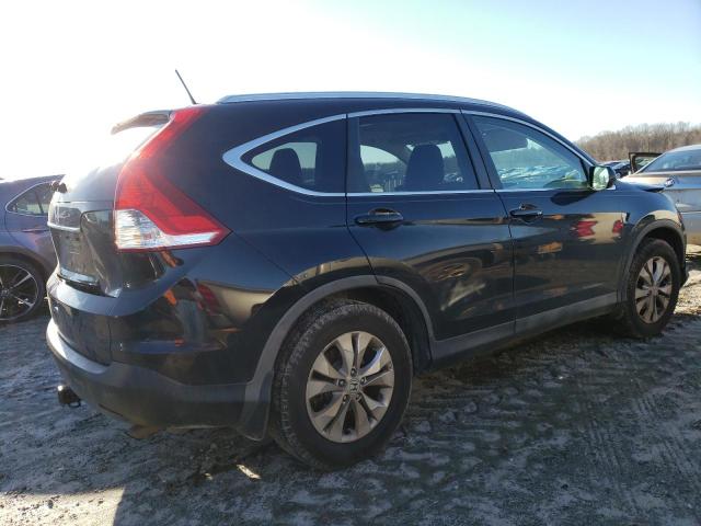 5J6RM3H74DL009748 - 2013 HONDA CR-V EXL BLACK photo 3