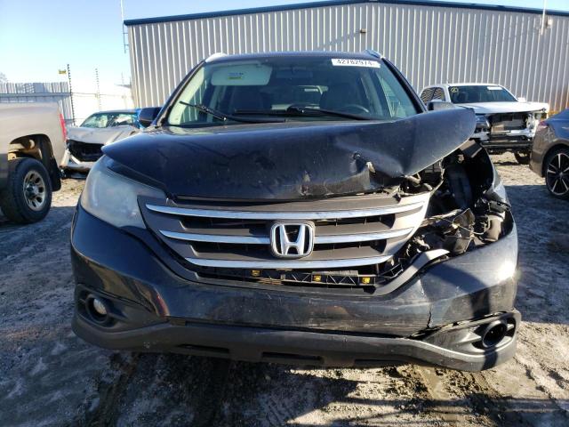 5J6RM3H74DL009748 - 2013 HONDA CR-V EXL BLACK photo 5